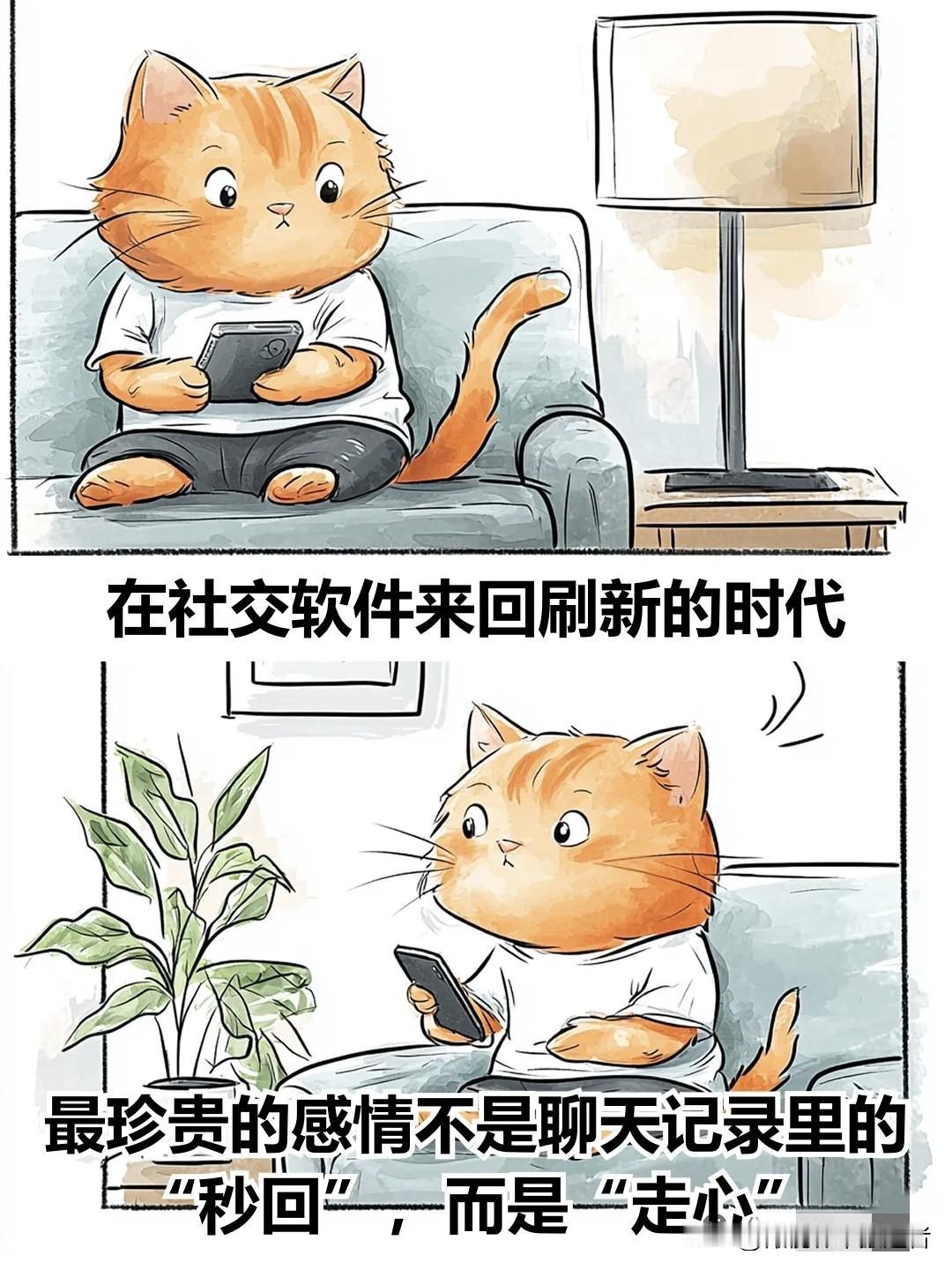治愈漫画I最长久的关系，都是以心换心治愈系图漫画暖心治愈漫画漫画治愈图