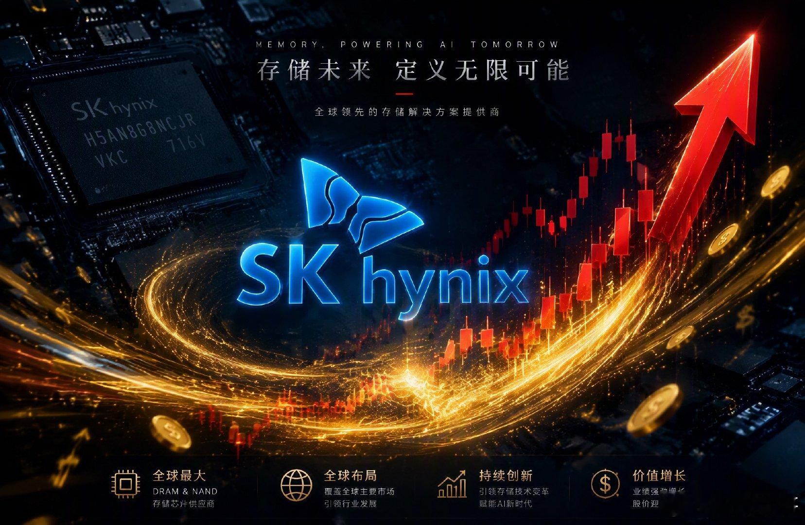 SK海力士这波操作太硬核了。在股价近乎腰斩、市场情绪冰点的时候，直接甩出40万亿韩元（约286亿美元