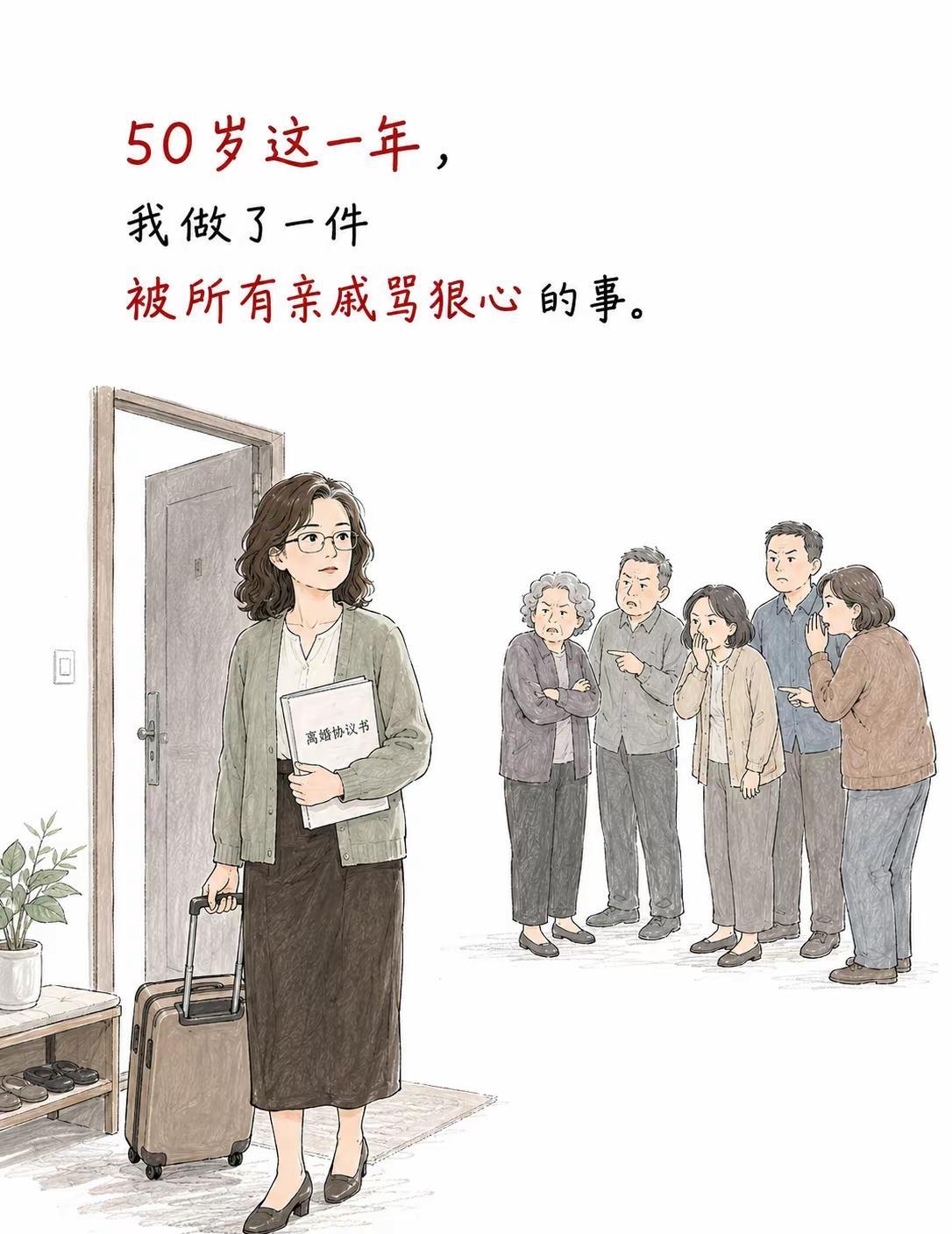 婆婆瘫痪，公公脑血栓。丈夫只说了一句：“你假期多，家里照顾就靠你了。”我愿意出钱
