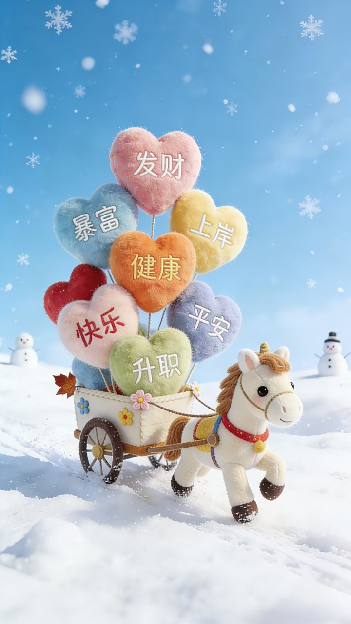 2026壁纸小马来了，拿走，不谢！