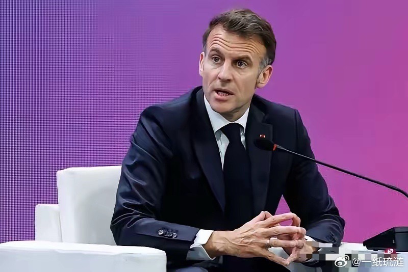 那个变色龙又回来了！正在韩国访问的马克龙，在延世大学发表讲话时呼吁“中等国家”要