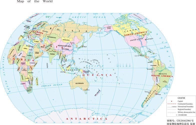 在全球190多个国家中，真正能被称作“领土大国”的，只有6个：俄罗斯