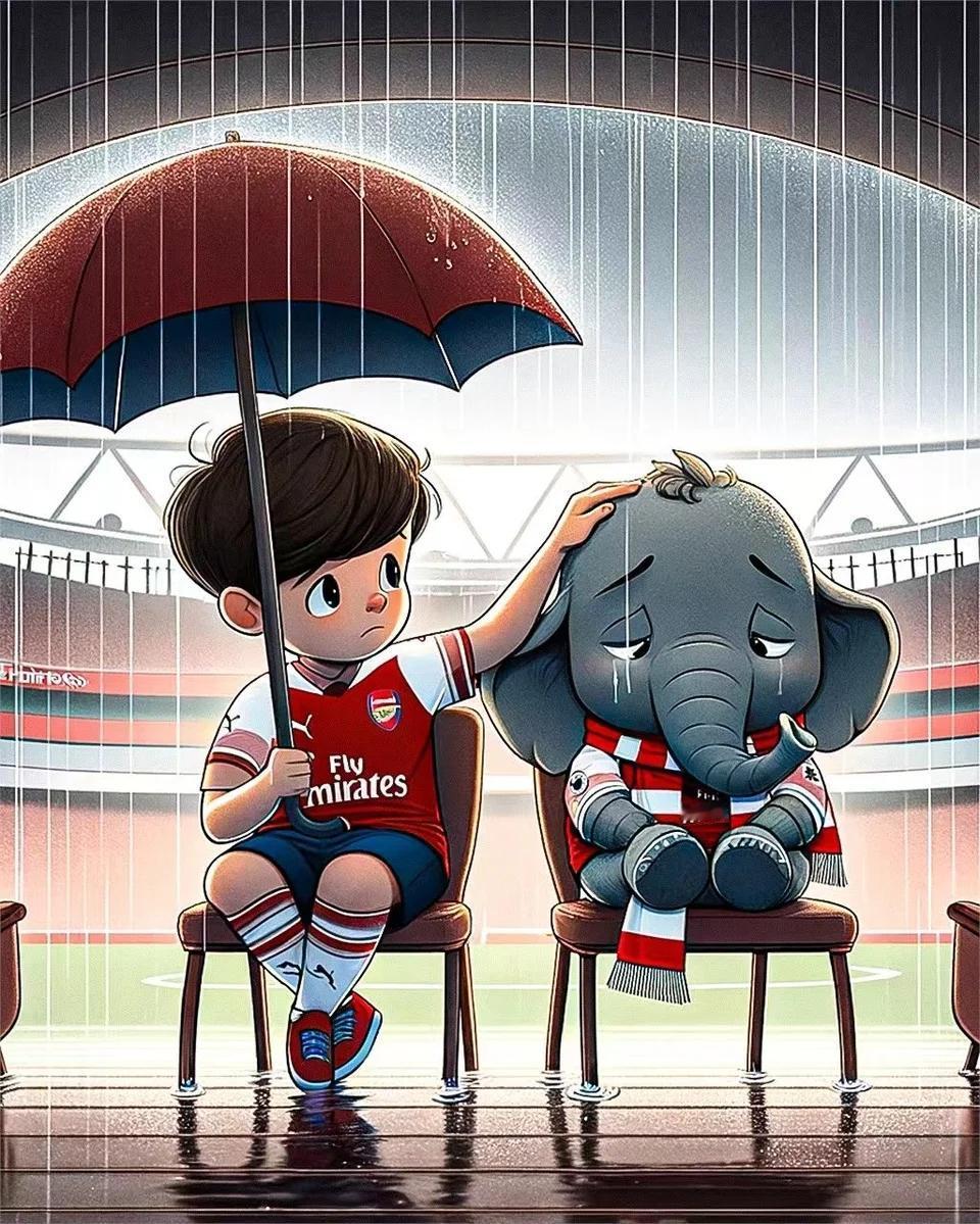 阿森纳球迷说今年好不容易夺冠，结果风头却被热刺降级抢光了。热刺目前有30%概