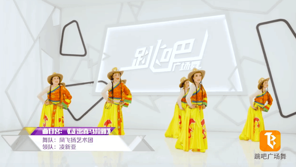 玉琴飞扬广场舞《Dj放歌走天涯》原创动感32