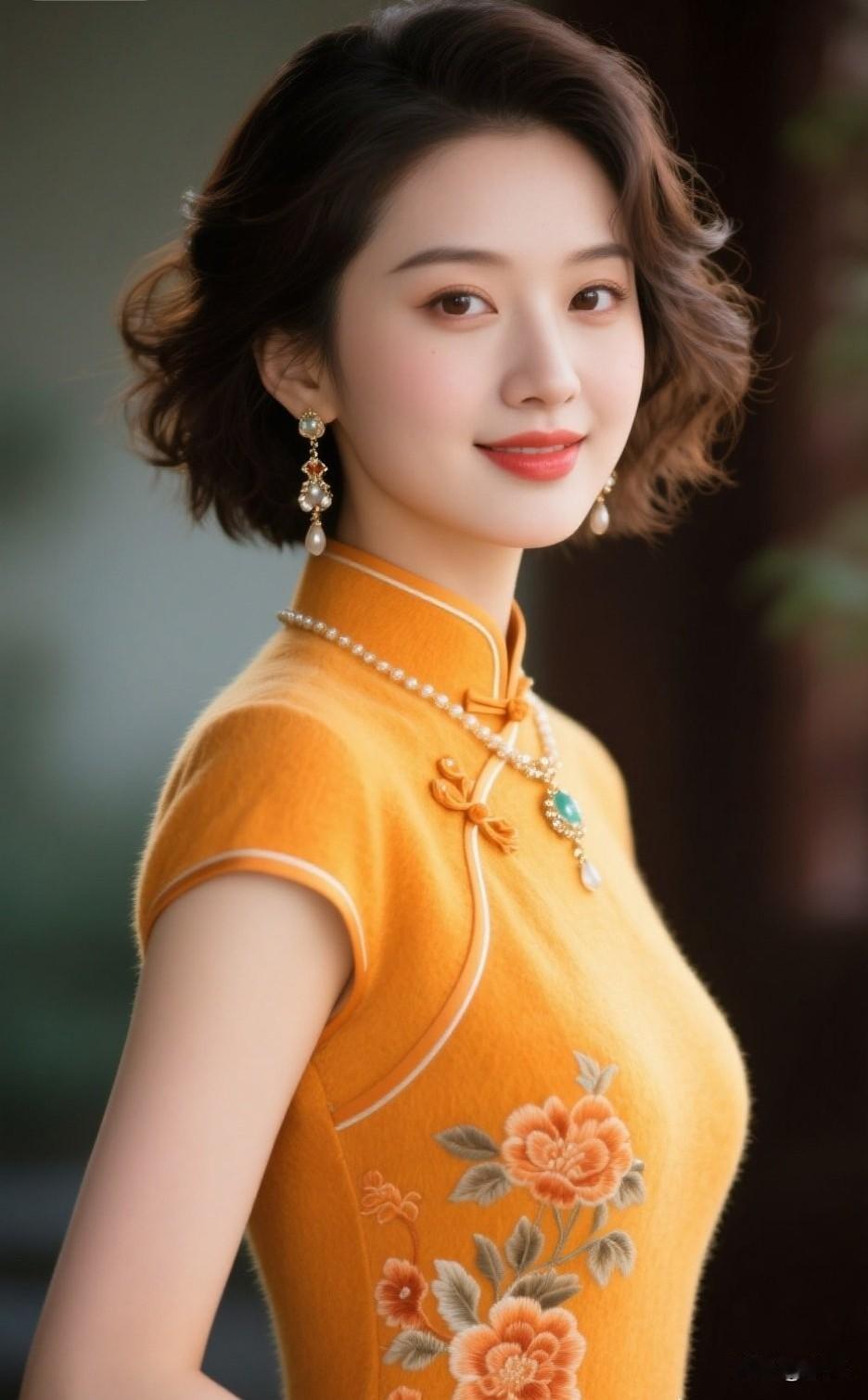 看看你的古风旗袍