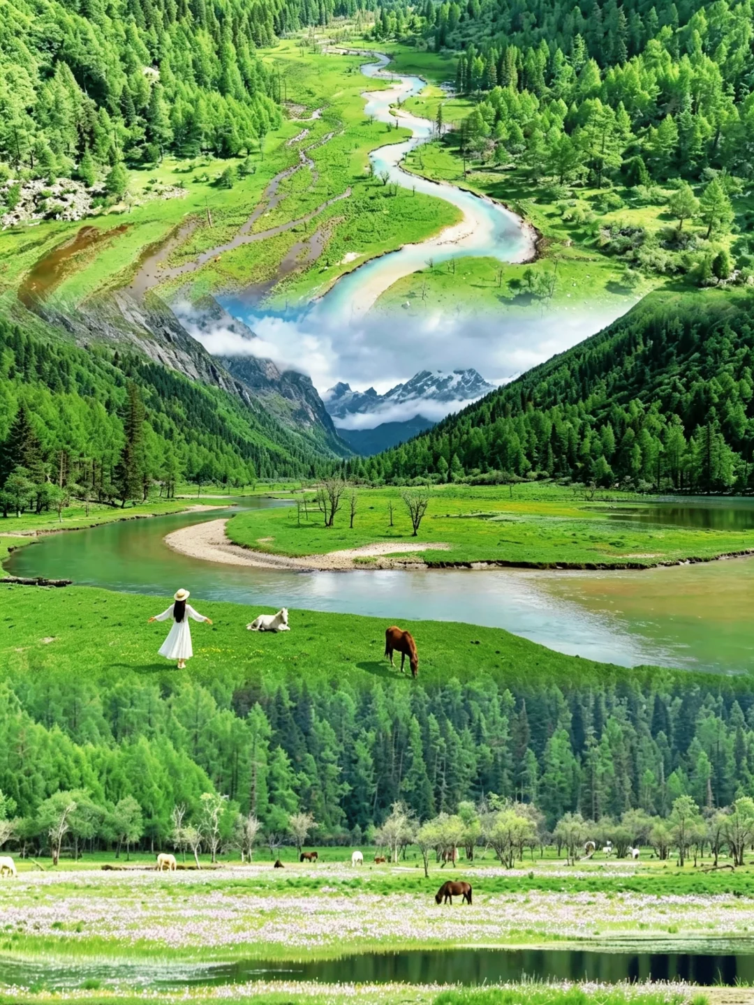 四姑娘山长坪沟🌲治愈的徒步山野之旅