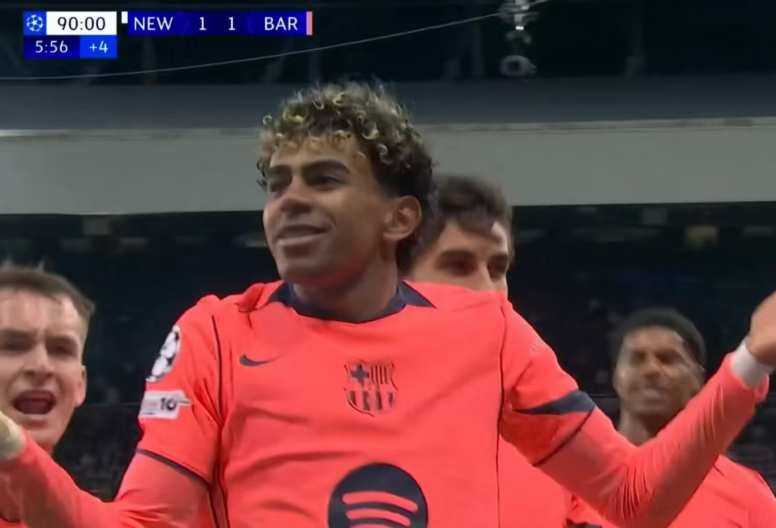 巴萨能平真纯靠运气，但凡纽卡来个主场哨，又是一场惨案。。。从今晚的欧冠可以看得出