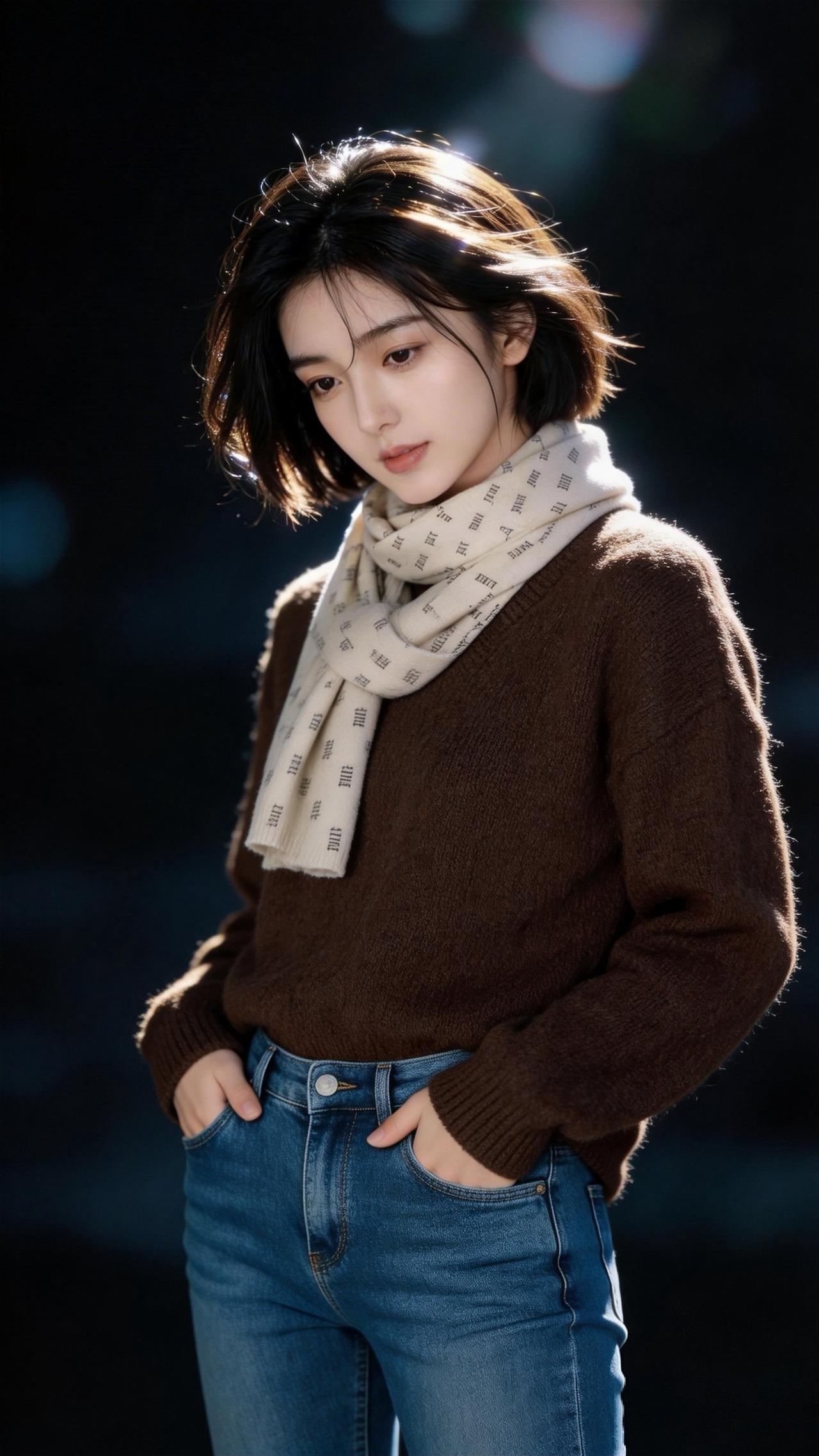 短发好不好看呢？[捂脸哭]