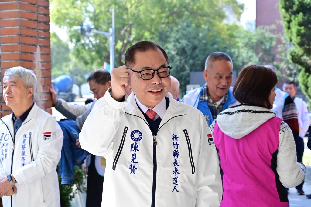新竹选情最新曝：陈见贤与徐欣莹民调互有高低均在误差范围，一场国民党中央立委系统与