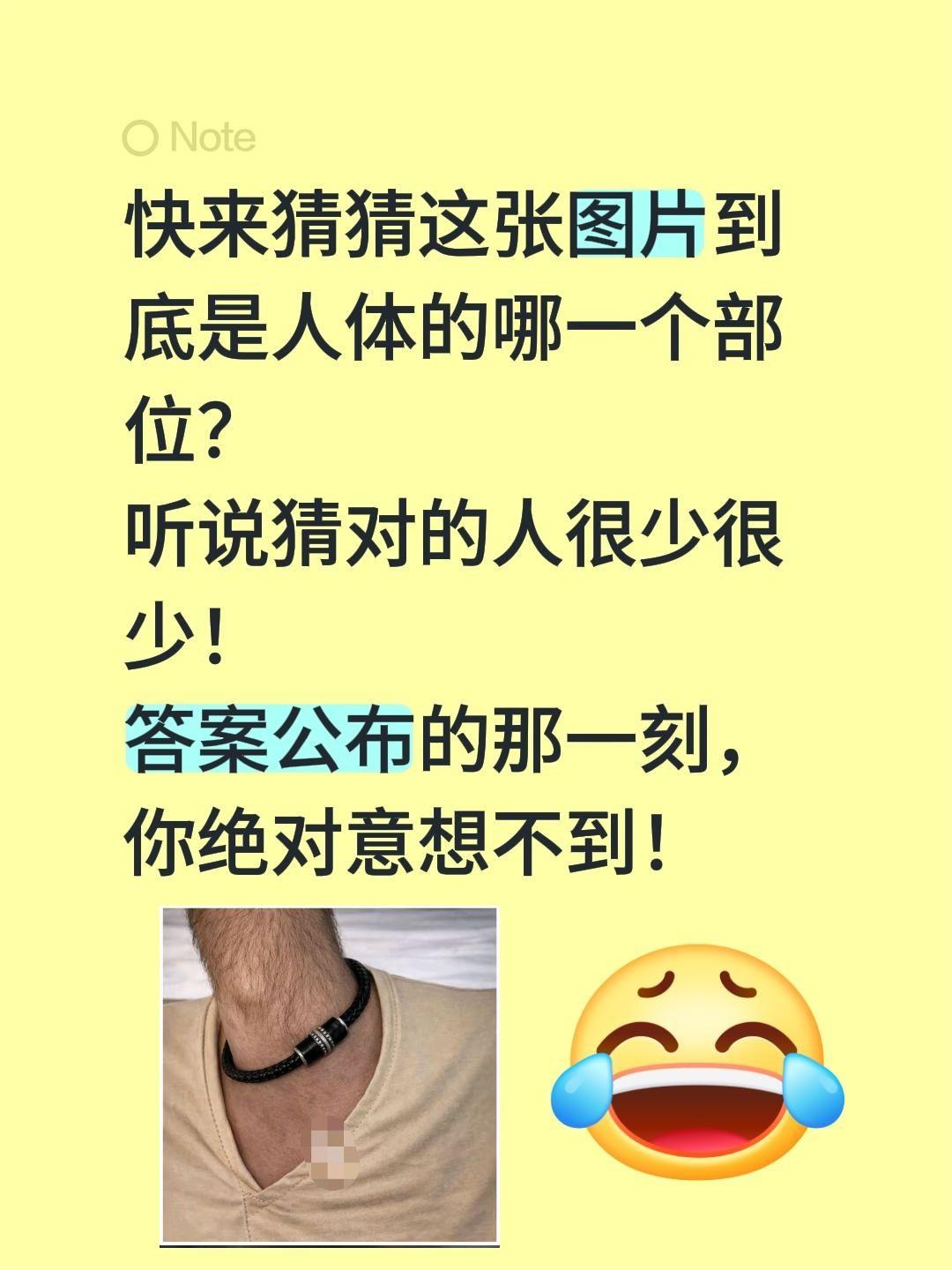 你能猜出来吗？快来猜猜这张图片到底是人体的哪一个部位？听说猜对的人很少很少！