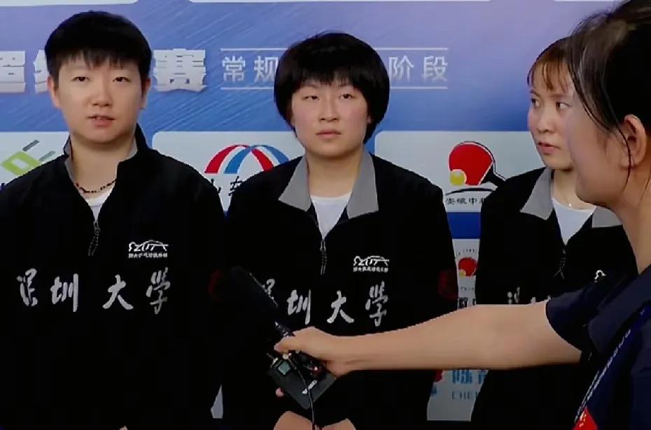 昔日对手变成队友，孙颖莎和平野美宇组队征战兵超联赛，还赢得了胜利。在孙颖莎面前，
