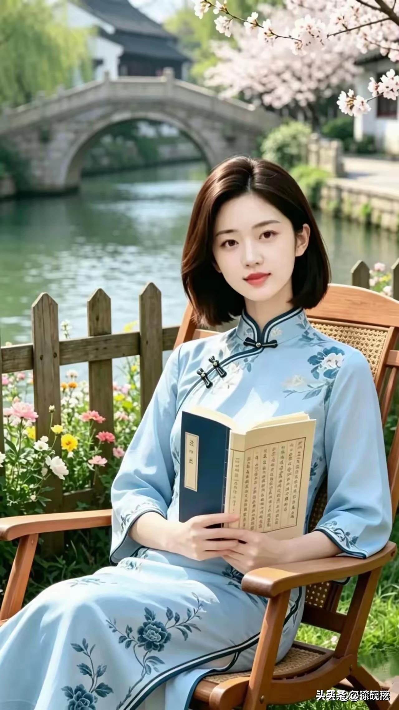 岁月如梭去不还红尘奔走几悲欢闲来坐对斜阳晚诗词歌赋度余年