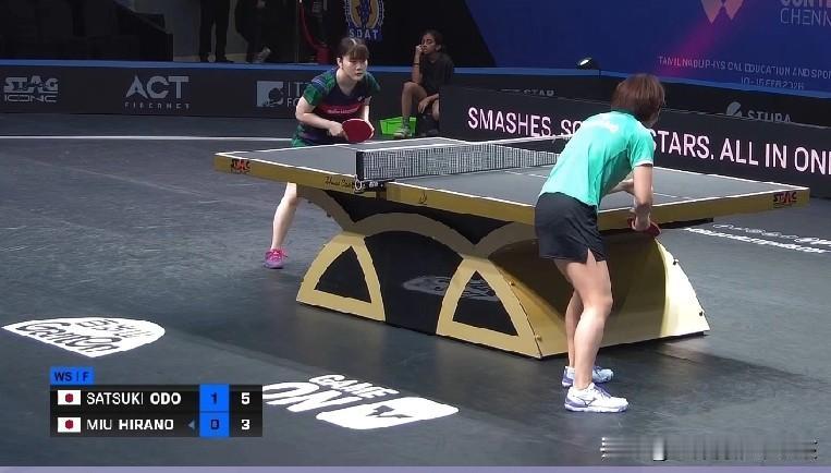 WTT金奈球星挑战赛的赛场上，显然日本球员利用本土作战的机会展现出了很好的竞技状