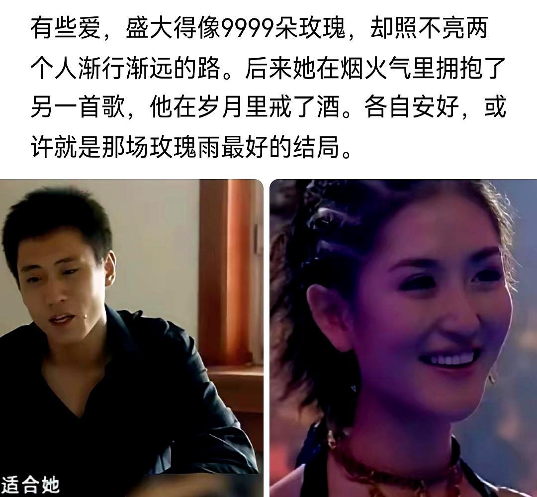 离开金马影帝，转身走向选秀起步的穷小子。2001年刘烨拿下影帝，宣告只要她