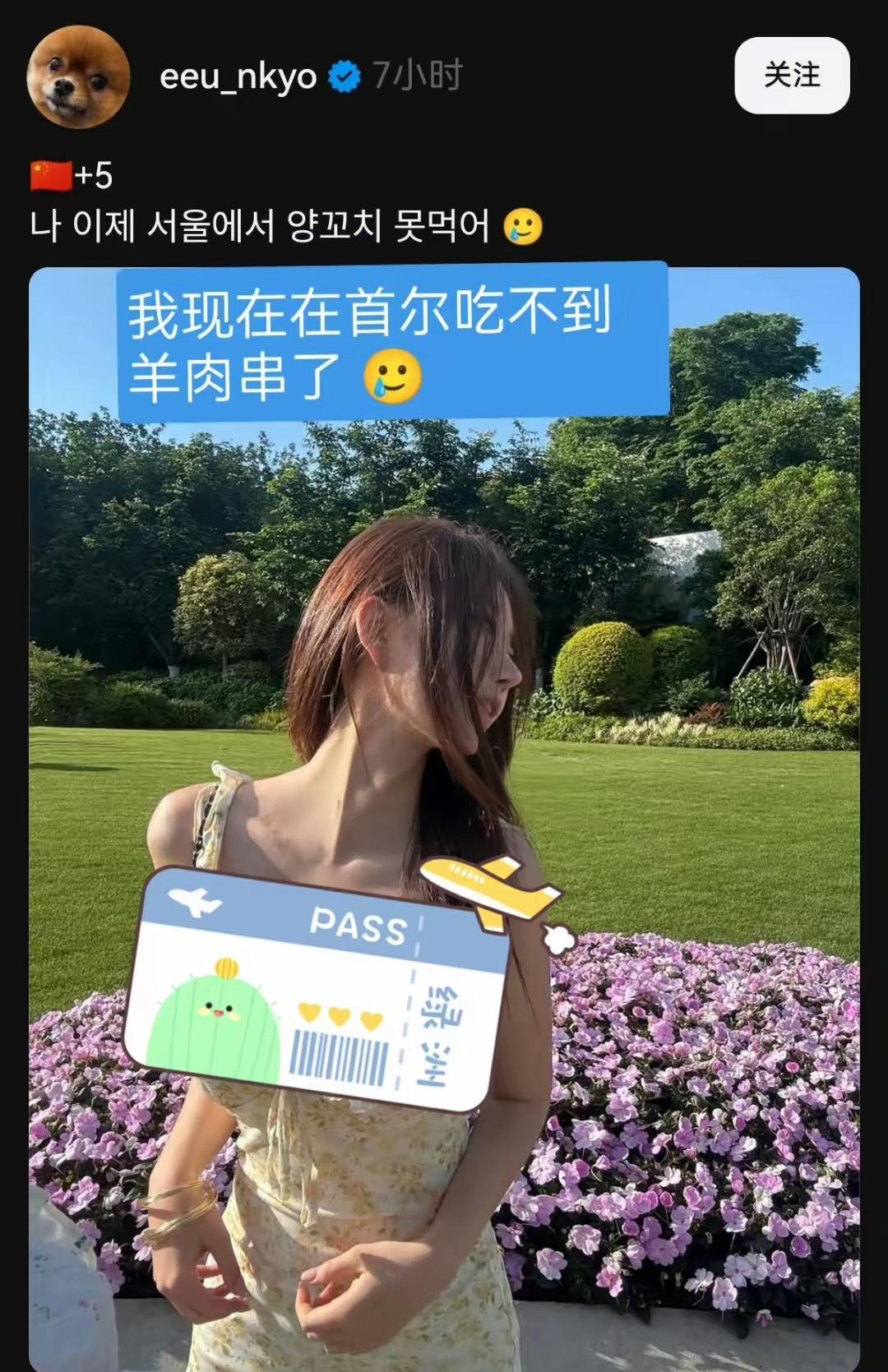 真没想到，这次让韩国网友破防的竟然是“羊肉串”！韩国女子仅发文说了一句“我