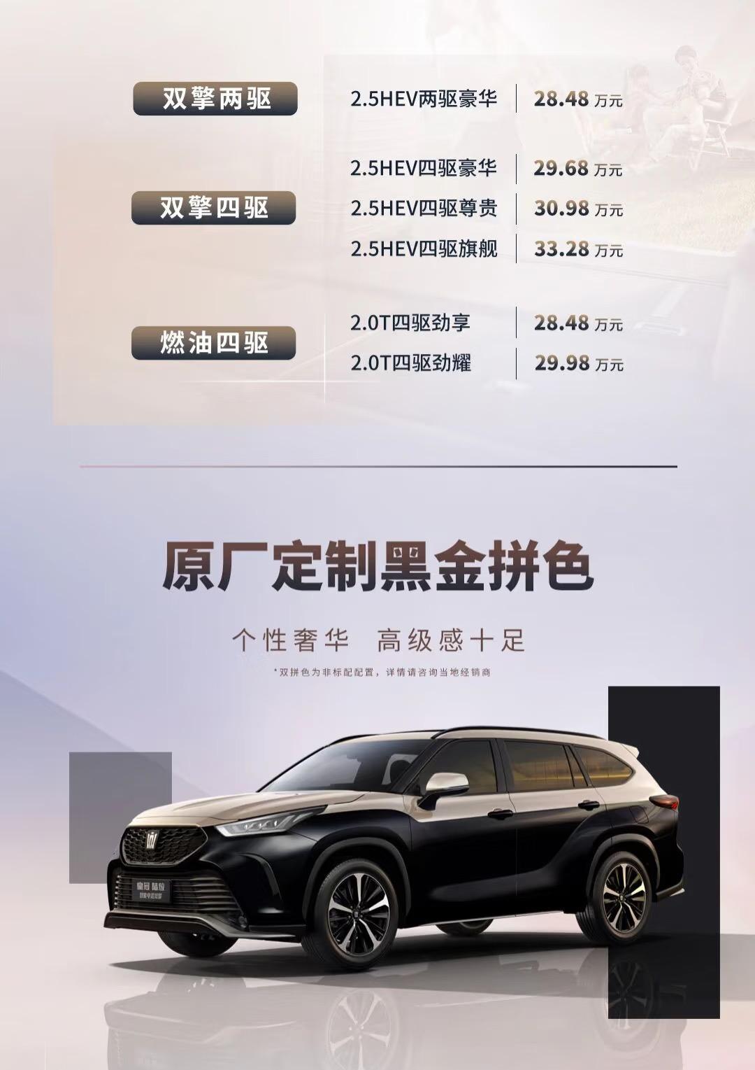 汉兰达和皇冠陆放该怎么选？其实丰田的销售人员非常的聪明，把这两台本来是一款车的