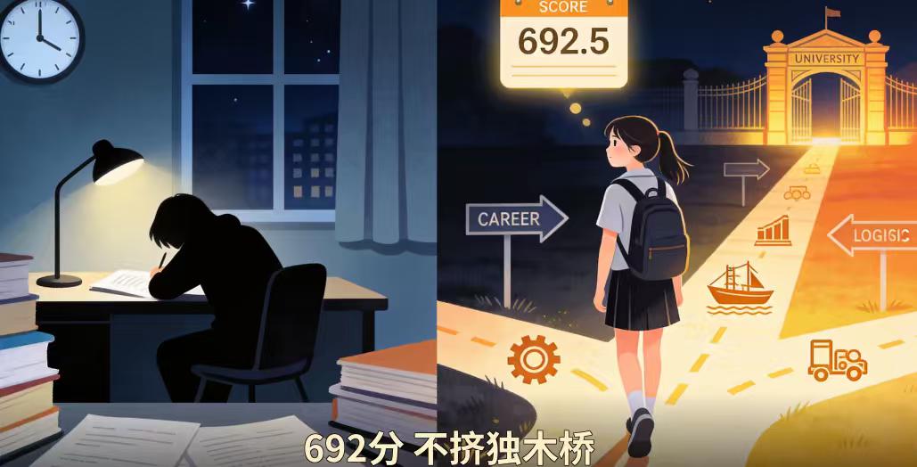 中考692分，她放弃市重点选了中本贯通：这不是逃避，是清醒692.5分，上海中