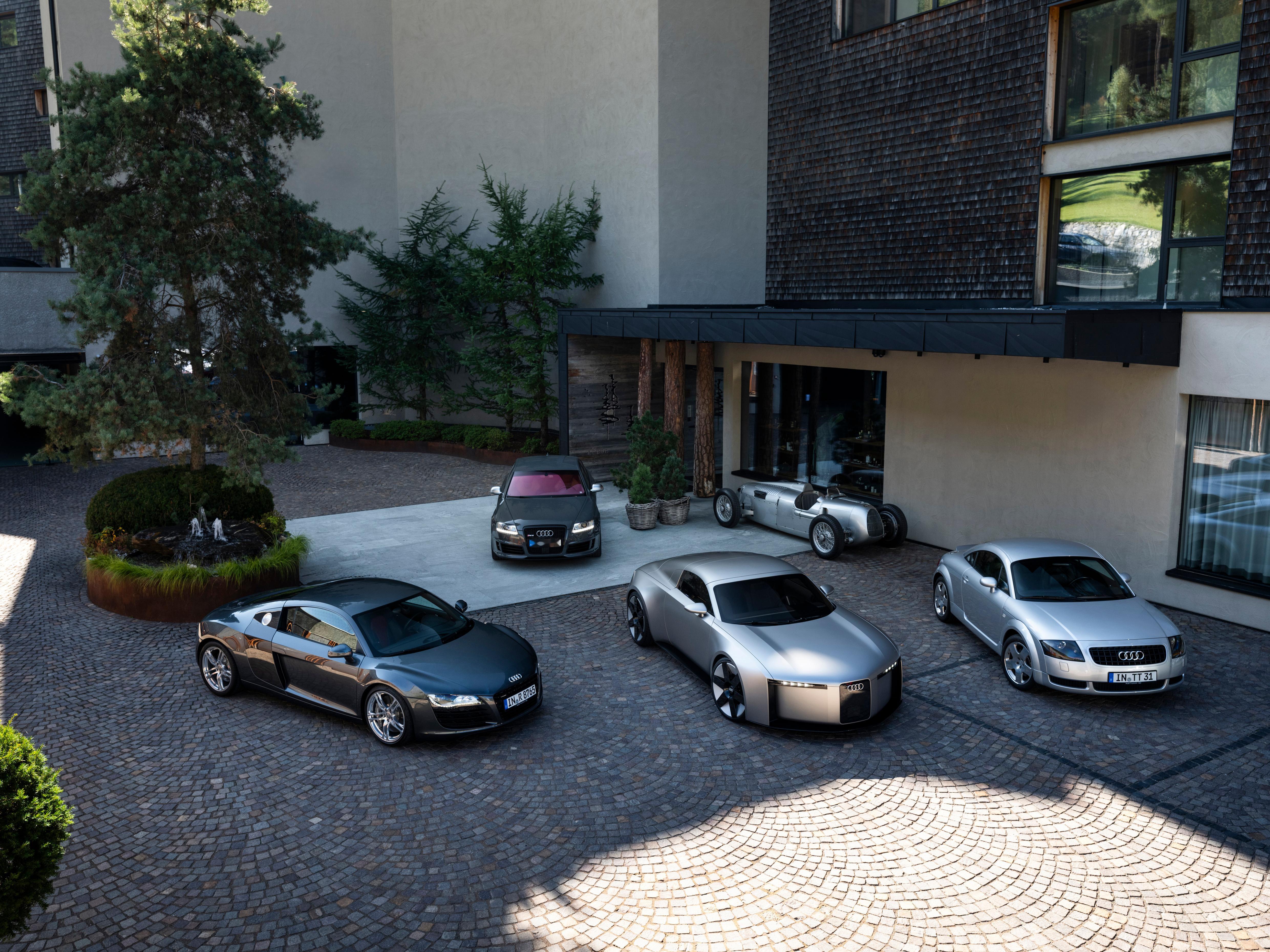 一些奥迪，AutoUnionTypeC、ConceptC概念车、初代TT