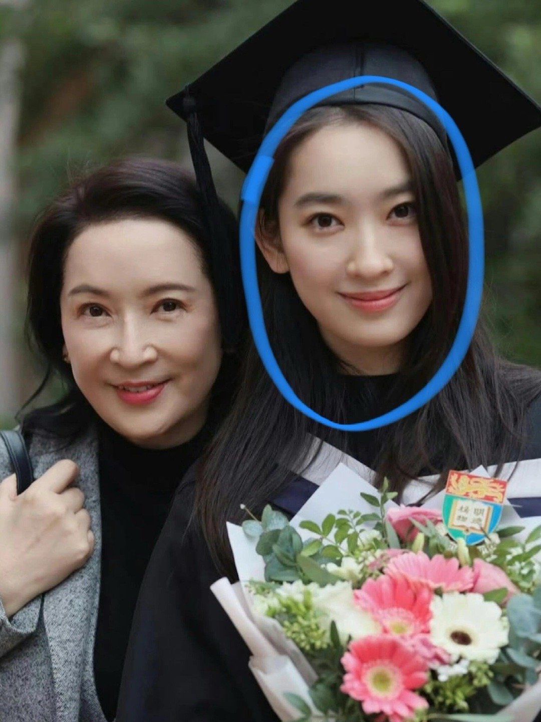 TVB女星龚慈恩女儿硕士毕业了，港星中的最美星二代