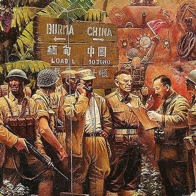 《1944·中国远征军》是云南大学教授赵力中2009年创作的油画，尺寸210×4