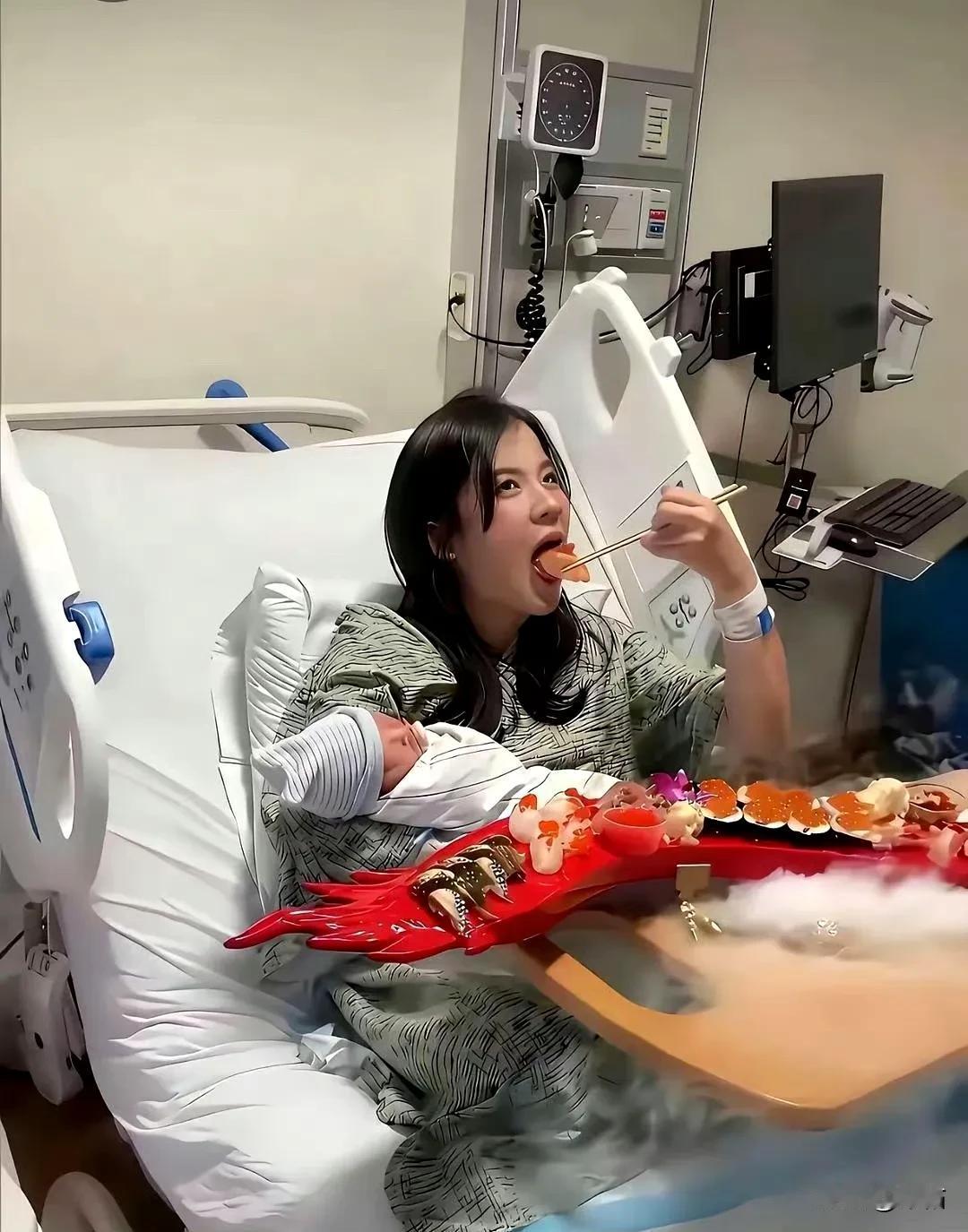 为了孩子，在多吃一口。