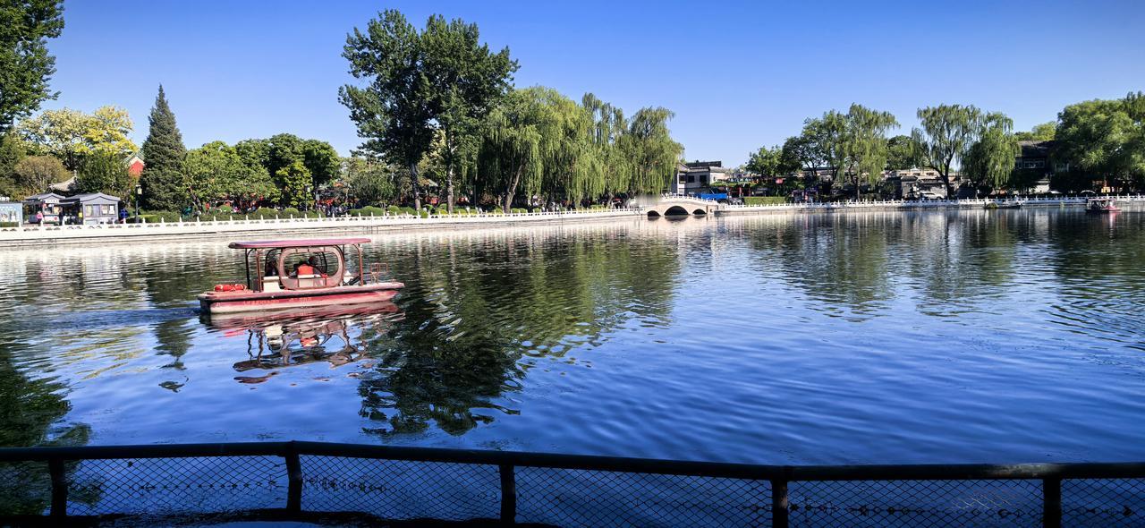 什刹海风光什刹海风光游什刹海夜景拍照什刹海自拍后海景观夜景什刹海冬景