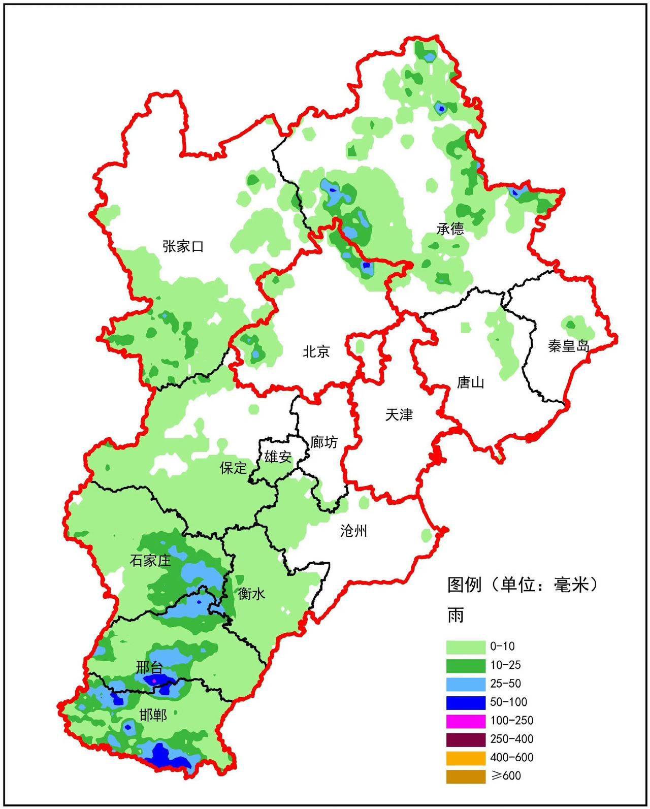 河北雷雨不断警惕强对流又有2个新台风来了18日7时至19日7时，张家口南部和东部