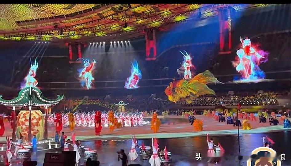 现场看呆！全运会百头醒狮狂嗨，3分钟掌声没停过昨晚在全运会开幕式现场，亲眼