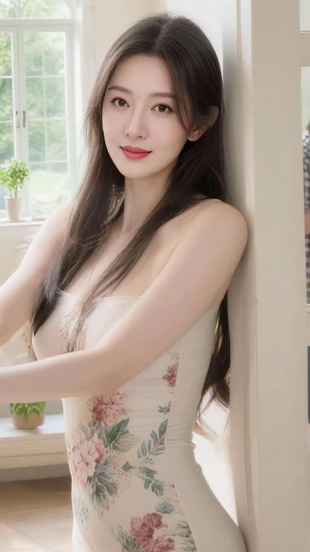 清新自然，柔美如花，尽显优雅气质！