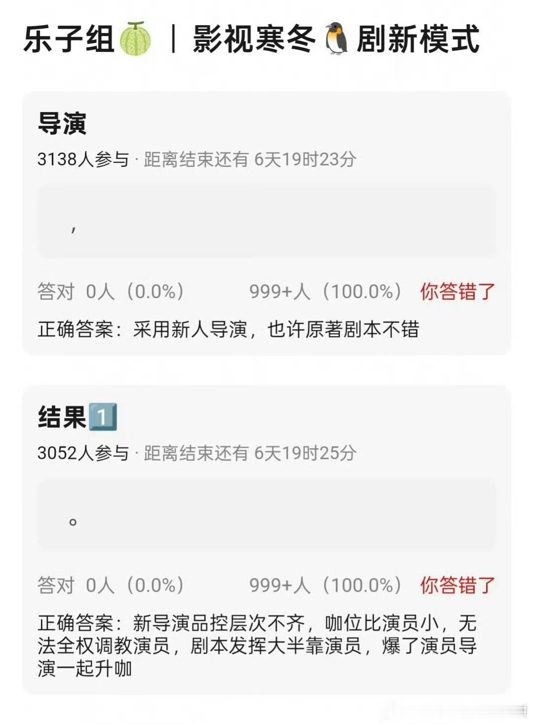 本末倒置……越是影视寒冬越找一些不知所谓的导演拍一些不知所谓的作品，只能说活该越