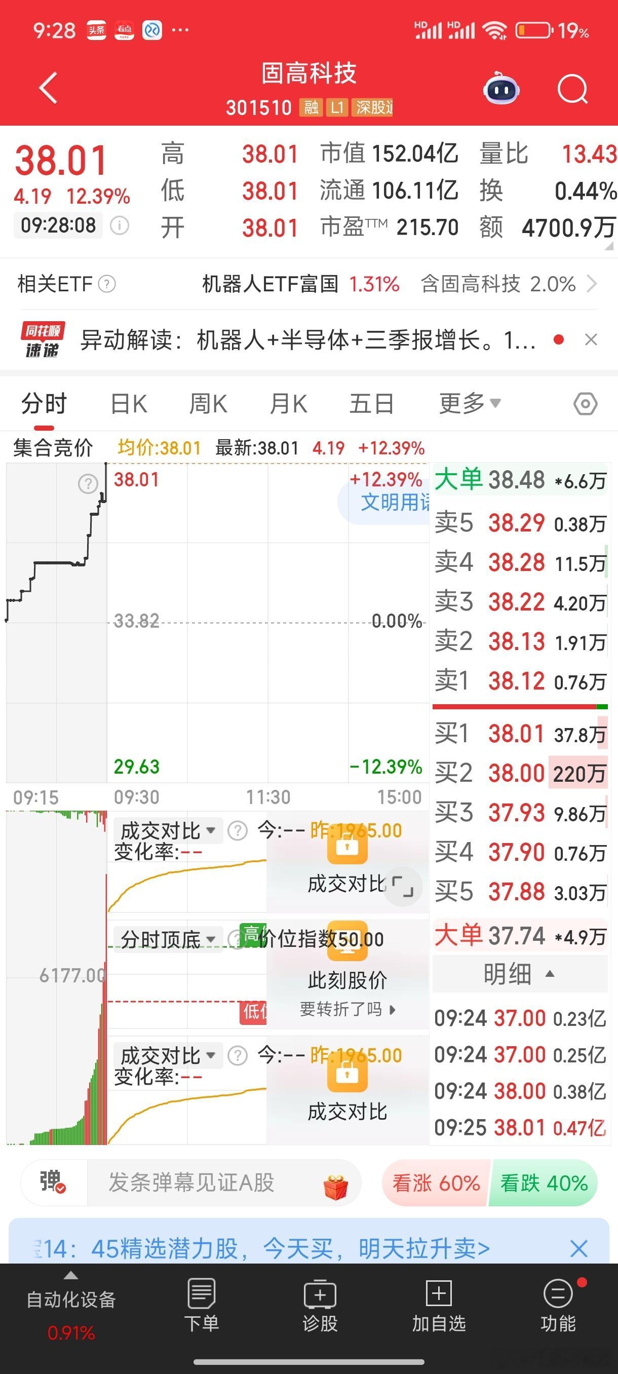 机器人新技术关注一下固高科技