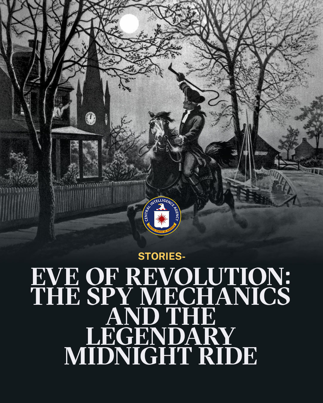 美国第一个情报网络：波士顿"机械师"与保罗·里维尔的午夜骑行1775年4月18日