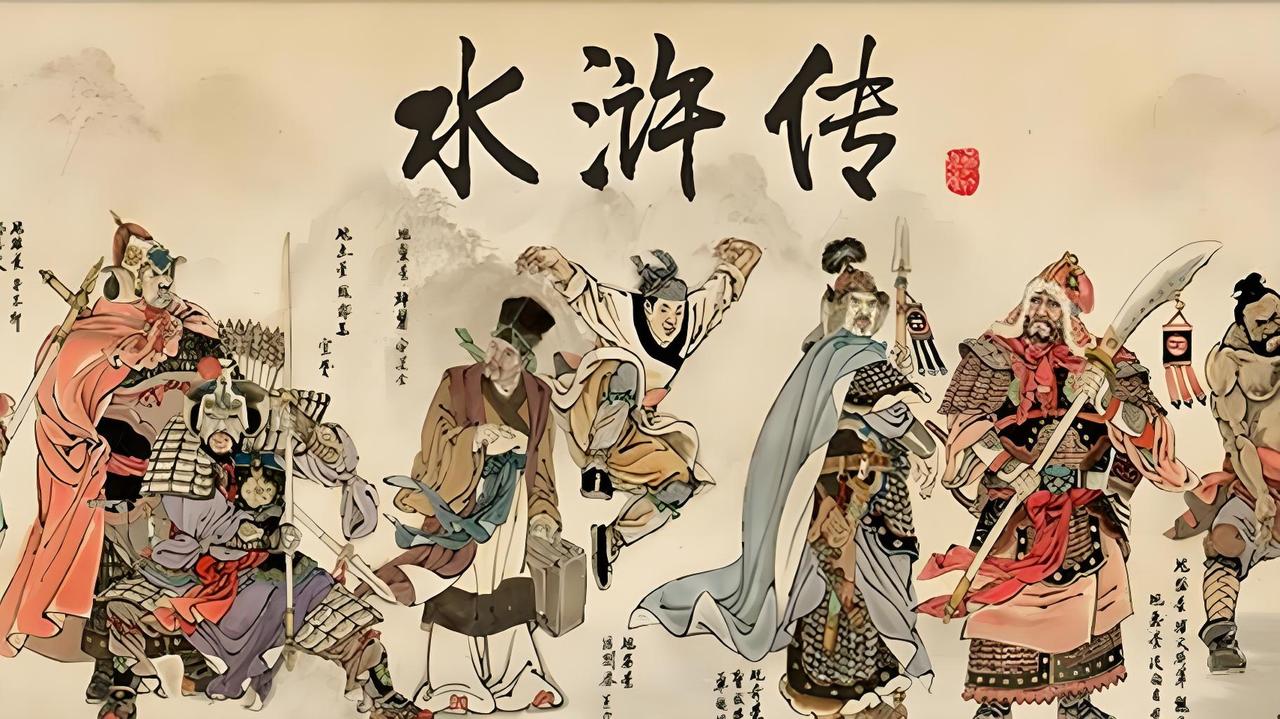 在《水浒》里最虚伪的人就是宋江，当初他杀了阎婆惜之后，畏罪潜逃逃亡，不想被宋太公