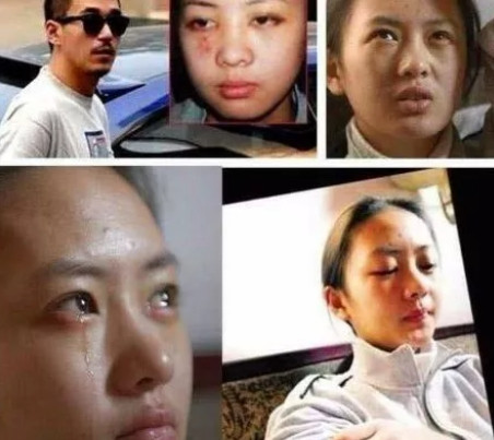 2003年，张国立的儿子张默在中戏门口殴打自己的女朋友童瑶，18岁的童谣跪地求饶