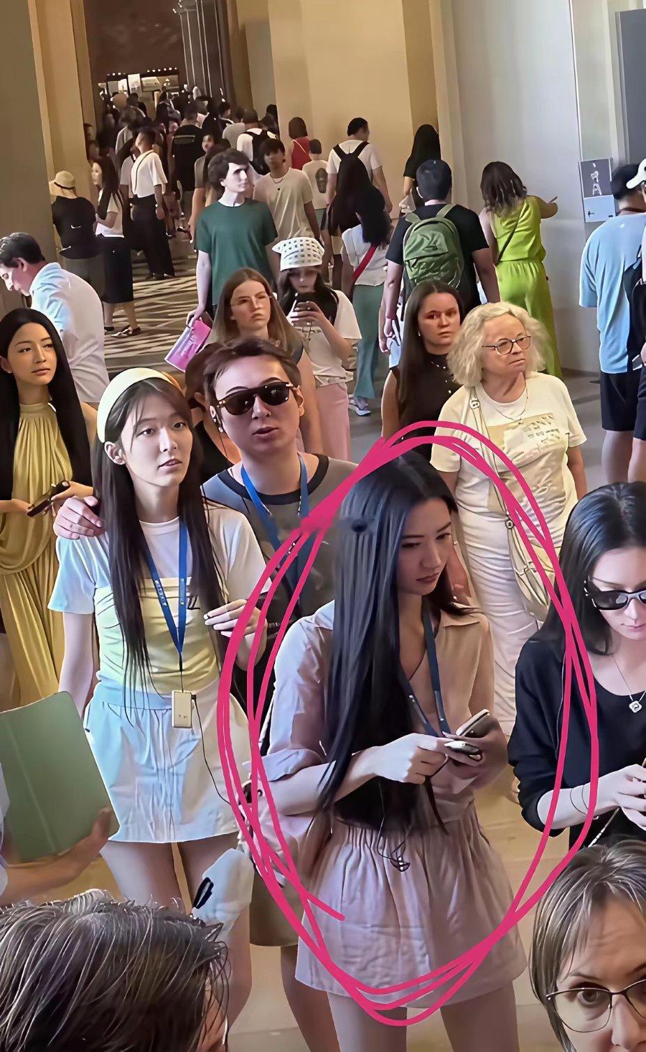 思聪的女朋友，竟然还没有同行的几位美女漂亮