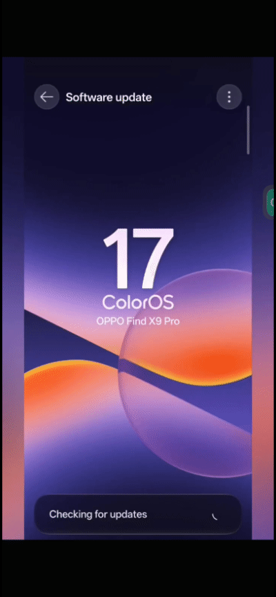 外网曝光的ColorOS17的系统界面设计（真假自辨），这个锁屏小组件希望后面能