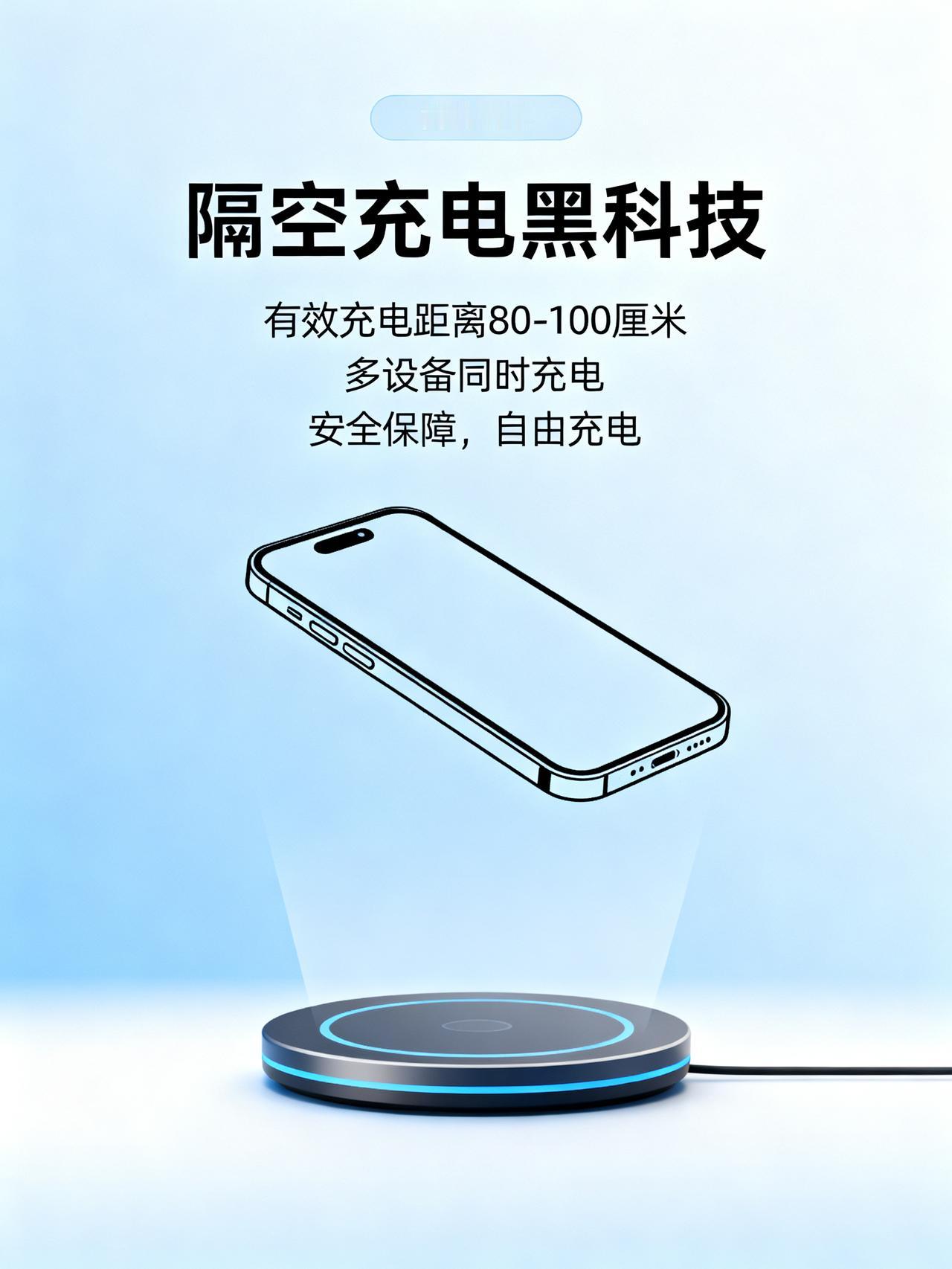可以多台手机同时充电，摩托罗拉展示隔空充电技术手机圈最近藏了个挺炸的黑科技，以