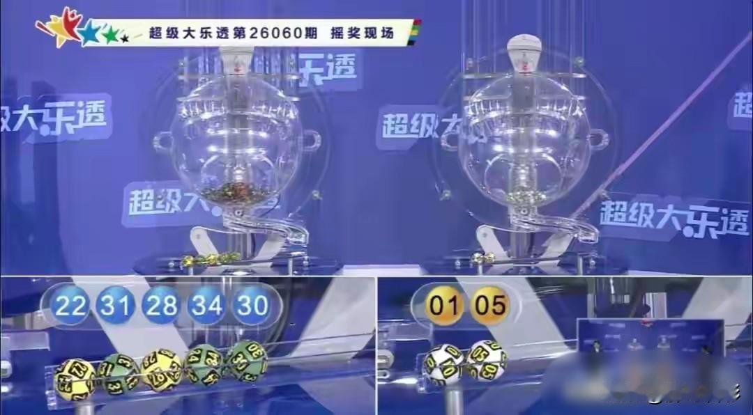 果然，属于万元票的狂欢之夜！大乐透26060期开奖号码太奇葩了，前区直接22开局