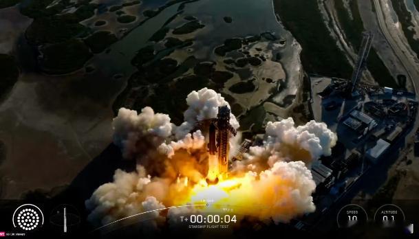 【SpaceX星舰第11次试飞】SpaceX星舰第11次试飞升空美国太空探索技术