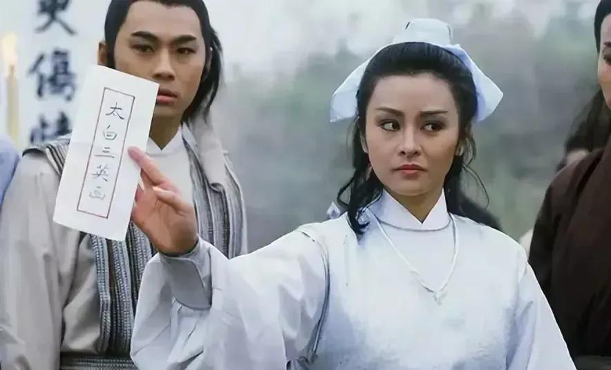 83版《射雕》最大的选角秘密：穆念慈第一人选，因为“太美”被换下。监制王天林最