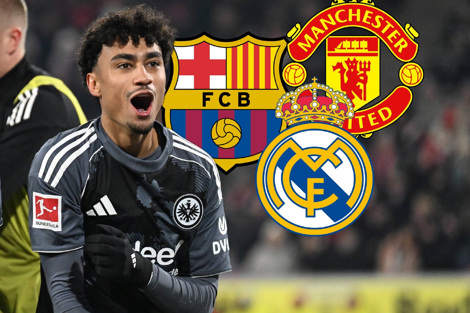 🚨Plettigoal：皇马有意引进法兰克福22岁左后卫纳撒尼尔·布朗，法兰克