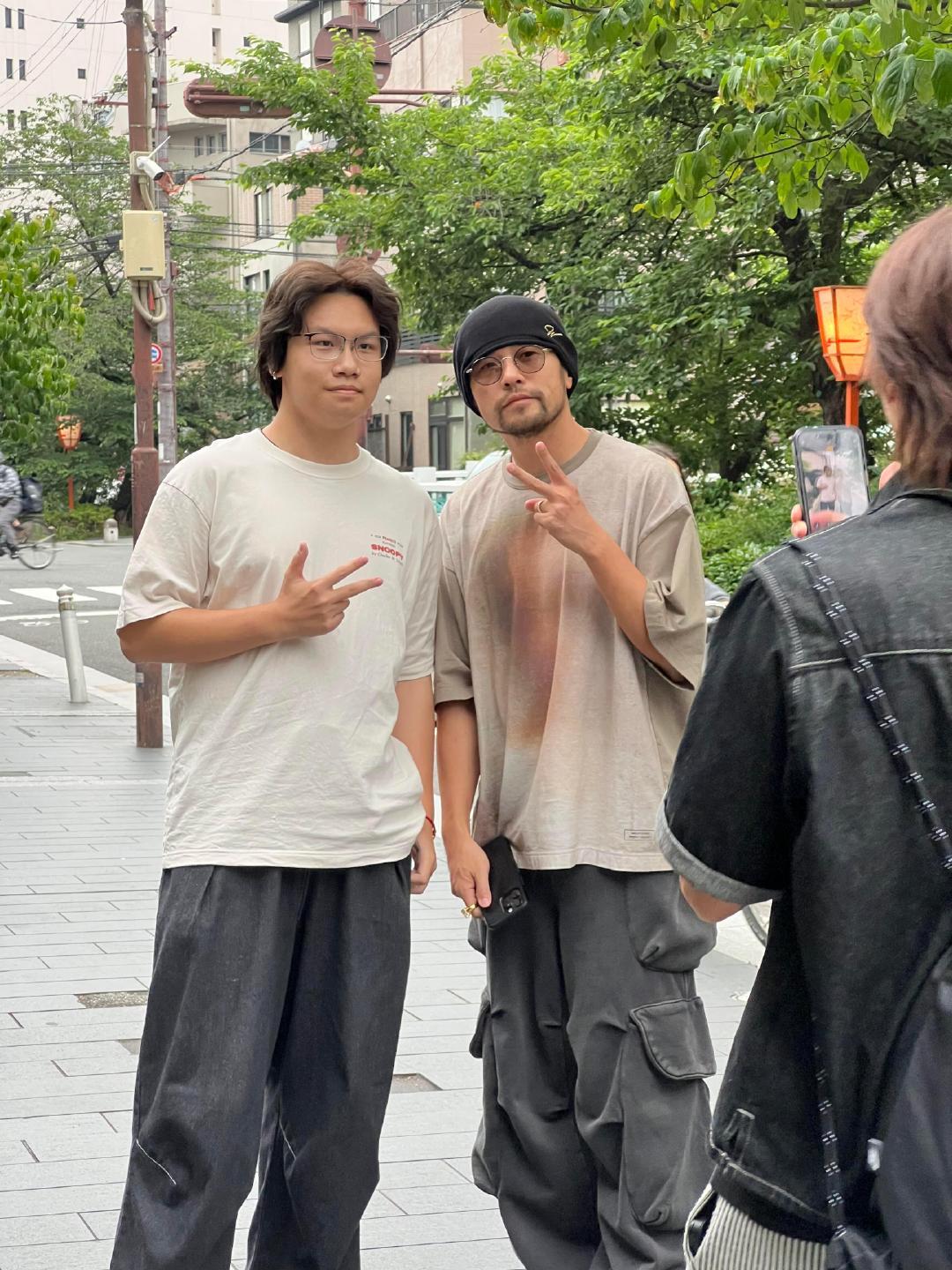 网友们偶遇到的周杰伦