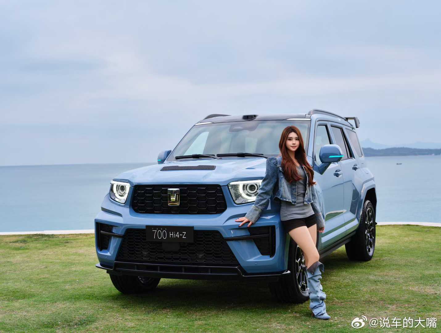 全新坦克700！这造型设计太牛了！！一个字帅，两个字霸气😚🤩车灯还有一个巧妙