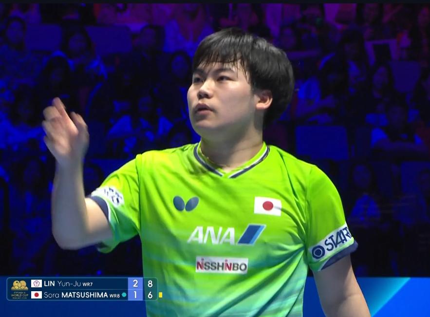 太棒了！松岛辉空情绪崩了，还吃了黄牌，大概率要输了！第一局松岛辉空打的很主