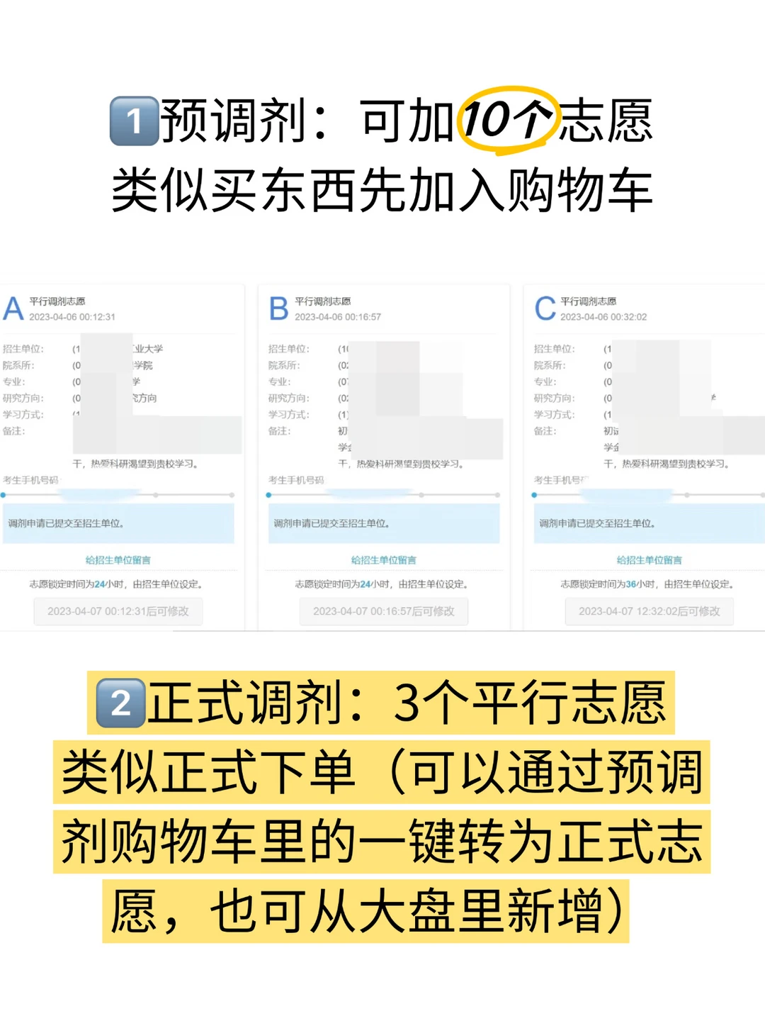 从预调剂到上岸要做什么？