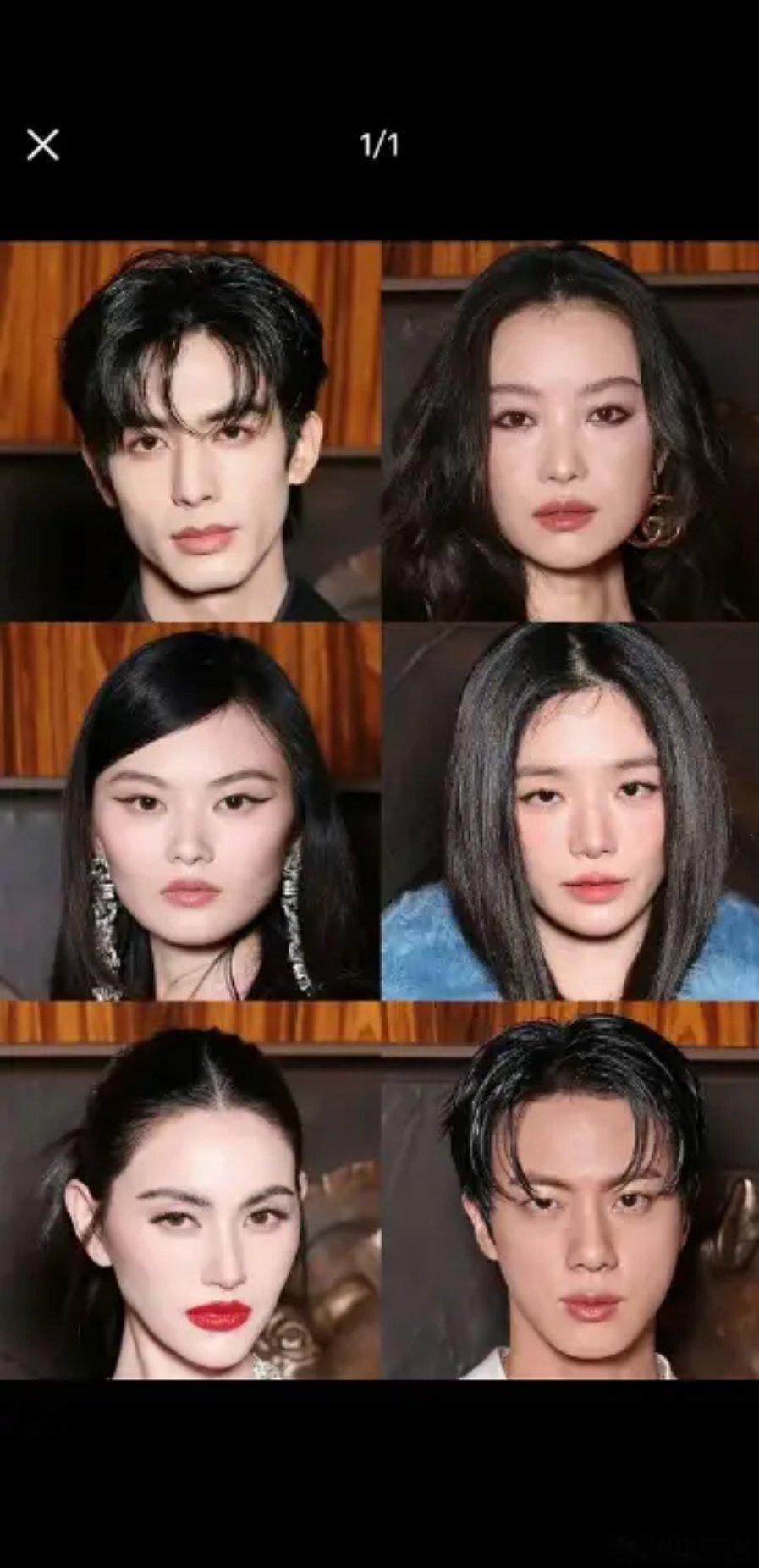 GUCCI时装周明星们的G社生图，男帅女美倪妮