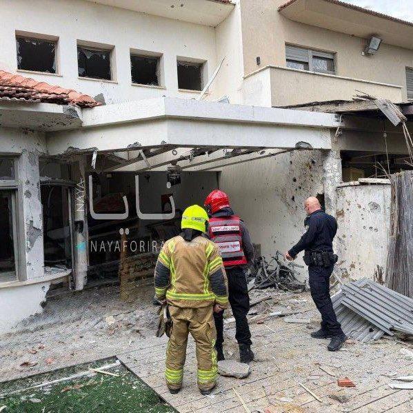 2026年3月15日至16日夜间对特拉维夫发动的导弹袭击；图片展示