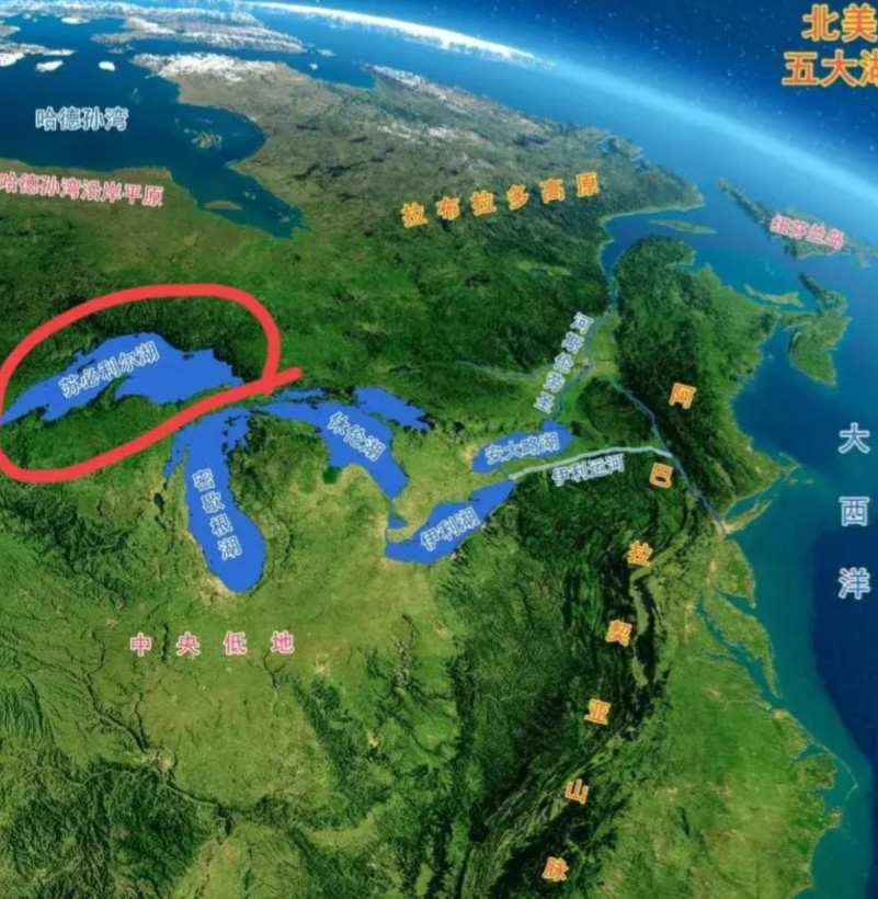 苏必利尔湖真是一个变态的湖泊！！和另外四个“小湖”并称五大湖，实在有点侮辱它的实