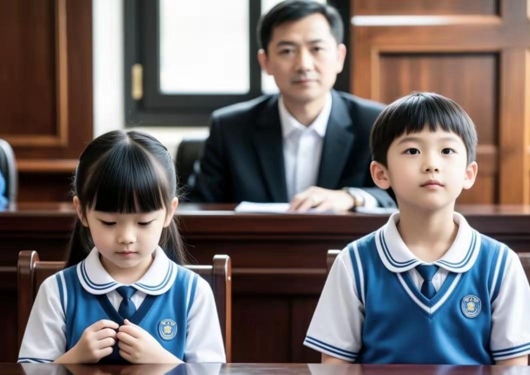 丈夫起诉离婚，法庭上法官问8岁双胞胎：谁跟爸？谁跟妈？大儿子张口道：我能和你说妈