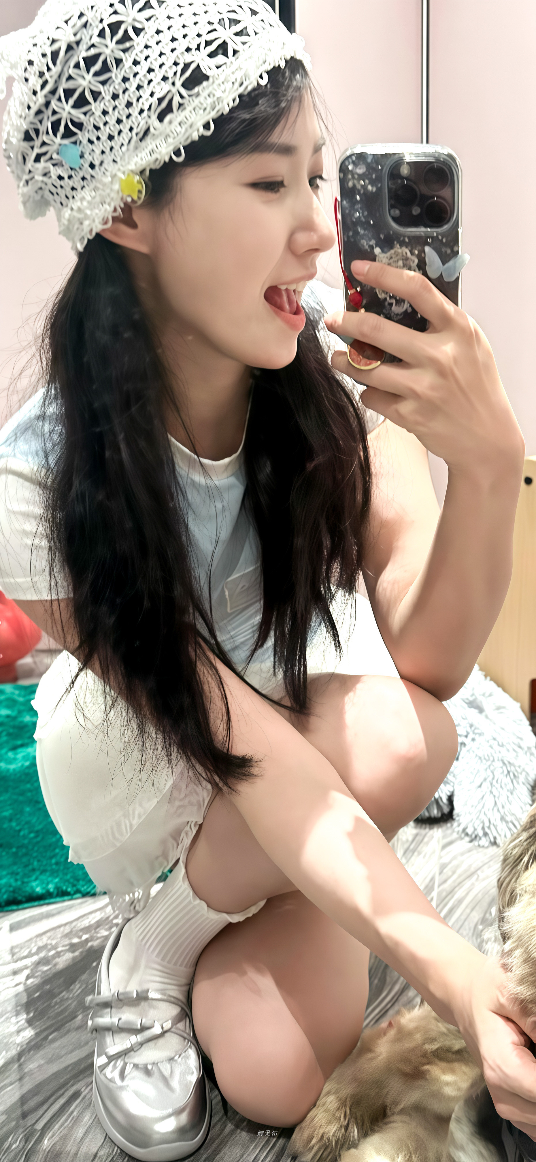 被卢昱晓这套造型可爱晕我过生日也想穿成卢昱晓这样卢昱晓这套生日造型完全没有用力